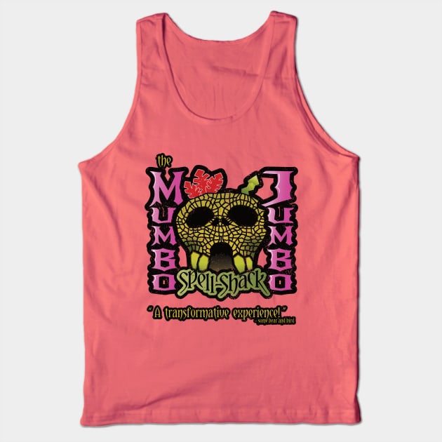 Mumbo Jumbo Spell Shack Tank Top by DinsFireDesigns